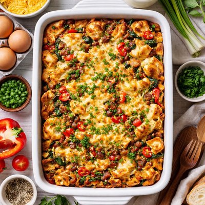 Image of Overnight Egg Casserole