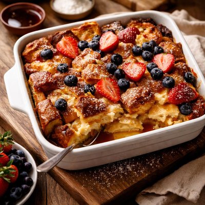 Image of Overnight French Toast Cream Cheese Casserole