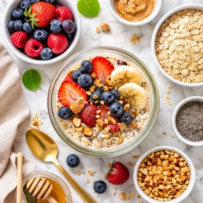 Image of Vegan Overnight Oatmeal