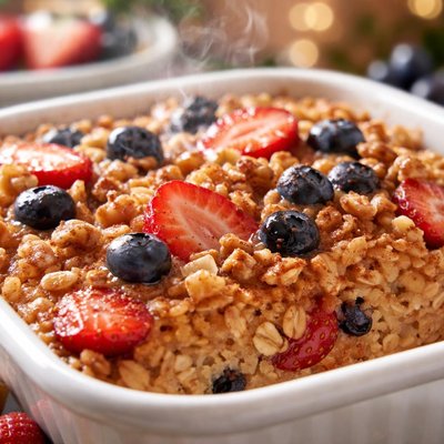 Image of Overnight Oatmeal Bake