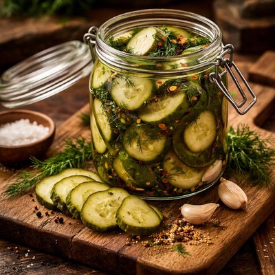 Image of Overnight Pickles