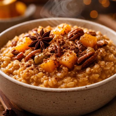 Image of Overnight Pumpkin Pie Steel Cut Oats