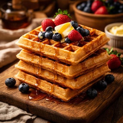 Image of Overnight Waffles