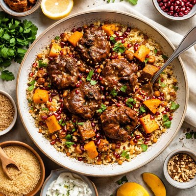Image of Oxtail and Pumpkin Couscous