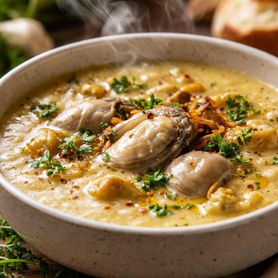 Image of Oyster Artichoke Bisque