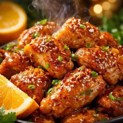 Image of Pacific Island Garlic Orange Chicken