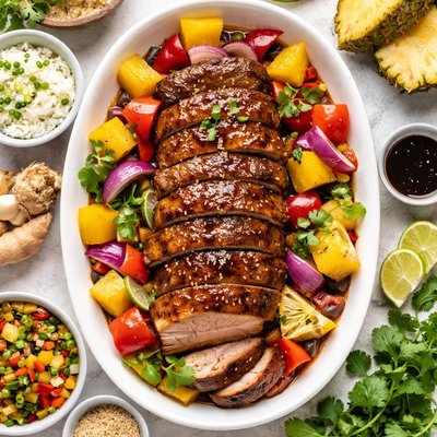 Image of Pacific Pork Roast with Pineapple