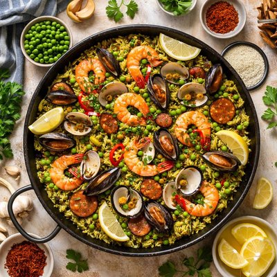 Image of Paella Esmeralda Emerald Paella