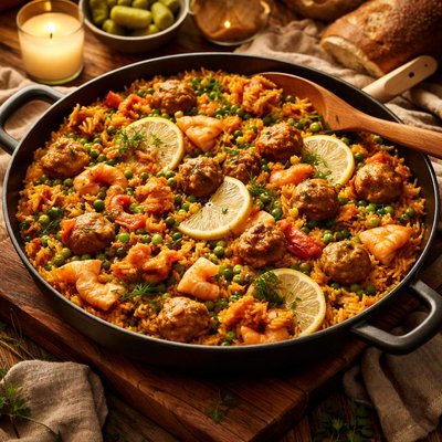 Image of Paella Swedish Style