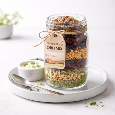Image of Painted Desert Chili Mix in a Jar