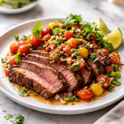 Image of Painted Desert Tomato Cilantro Steak