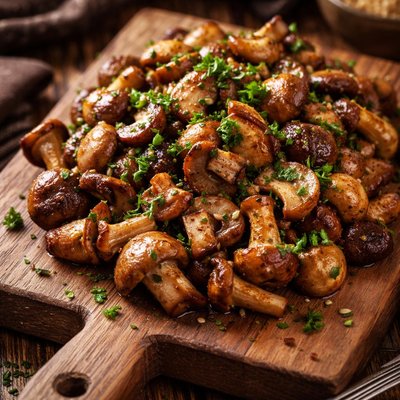 Image of Paistetut Sienet Finnish Fried Mushrooms