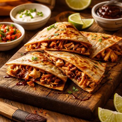 Image of Pampered Chef Bbq Quesadillas