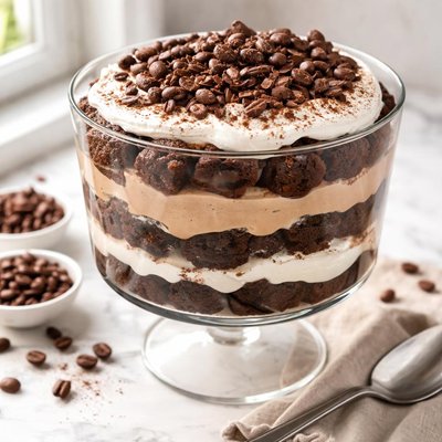 Image of Pampered Chef Double Chocolate Mocha Trifle