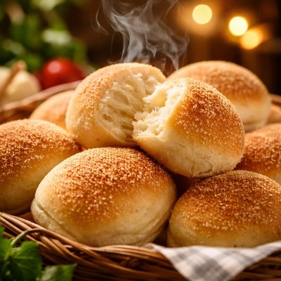 Image of Pan De Sal Filipino Bread Rolls