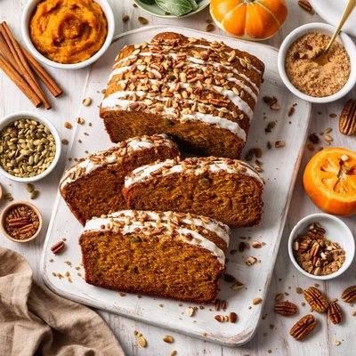Image of Pan Dulce De Calabaza Sweet Pumpkin Bread