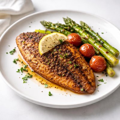 Image of Pan Fried Cajun Tilapia