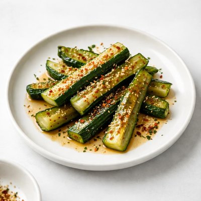Image of Pan Fried Cucumber