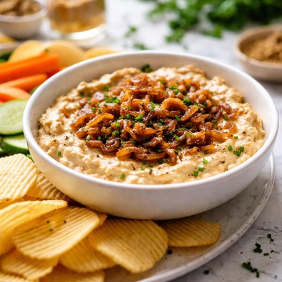 Image of Pan Fried Onion Dip