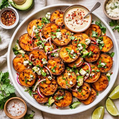 Image of Pan Fried Sweet Potatoes