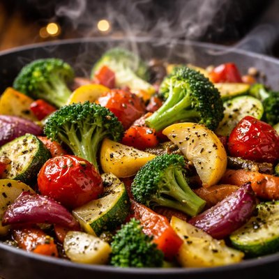 Image of Pan Roasted Fresh Vegetable Medley