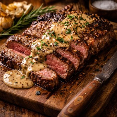 Image of Pan Sauce with Steak