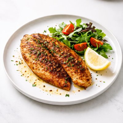 Image of Pan Seared Cajun Tilapia