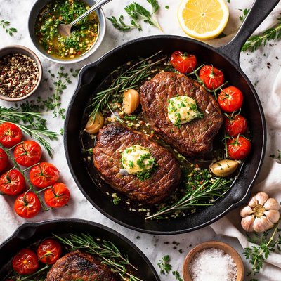 Image of Pan Seared Filet Mignon