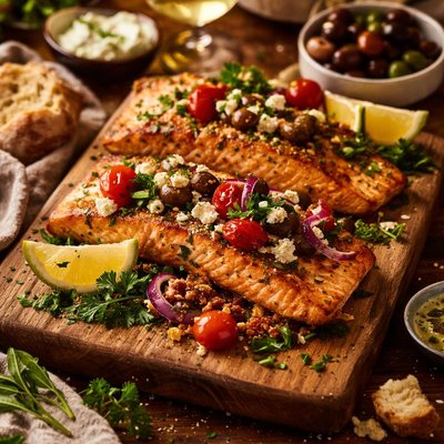 Image of Whole30 Pan Seared Salmon