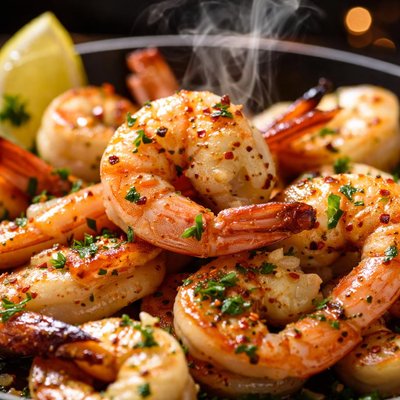 Image of Pan Seared Shrimp Atk