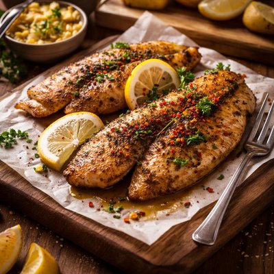 Image of Pan Seared Tilapia