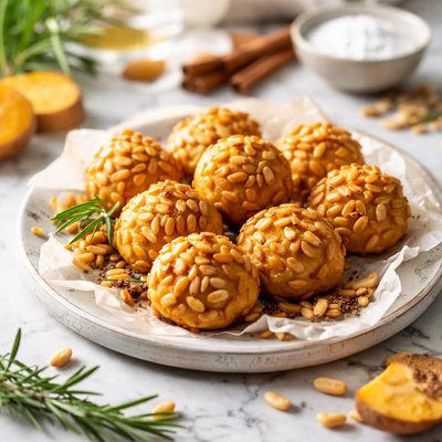 Image of Panallets Panellets Little Sweet Potato Bread