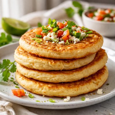 Image of Panamanian Tortillas Thick Corn Cakes
