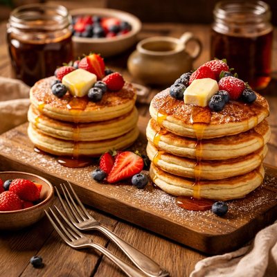 Image of Pancakes for Two