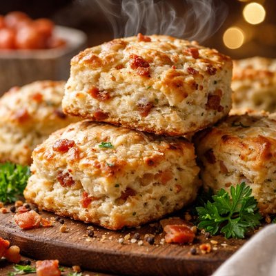 Image of Pancetta Biscuits