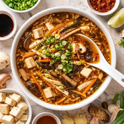 Image of Panda Express Copycat Hot and Sour Soup