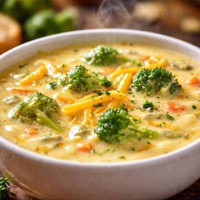 Image of Panera Bread Broccoli Cheddar Soup