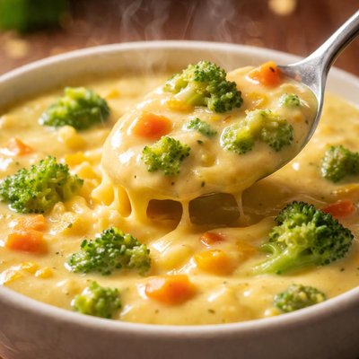 Image of Panera Bread Broccoli Cheese Soup