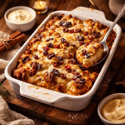 Image of Panettone Bread Pudding