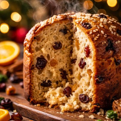 Image of Panettone Christmas Bread for the Bread Machine