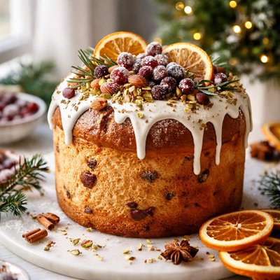 Image of Panettone Festive Cake