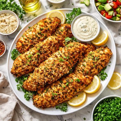 Image of Panko Encrusted Tilapia Fillets