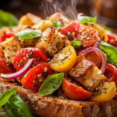 Image of Panzanella Bruschetta
