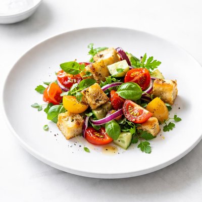 Image of Panzanella with Herbs