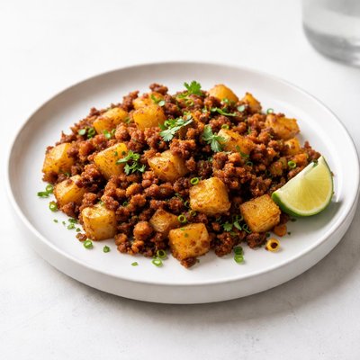 Image of Papas Con Chorizo