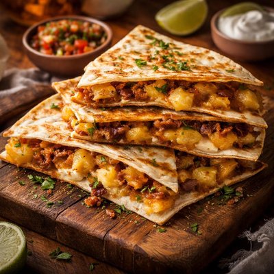 Image of Papas Quesadilla