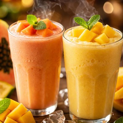 Image of Papaya and Mango Batidos Milkshake