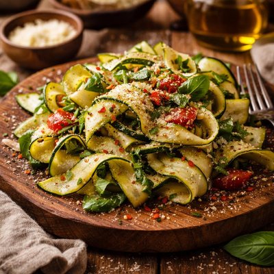 Image of Pappardelle of Zucchini