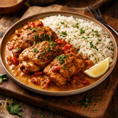 Image of Paprika Chicken with Rice