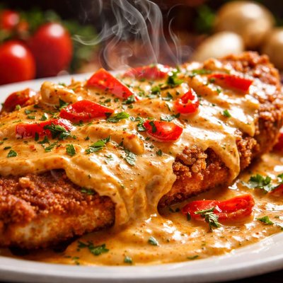 Image of Paprika Cream Schnitzel
